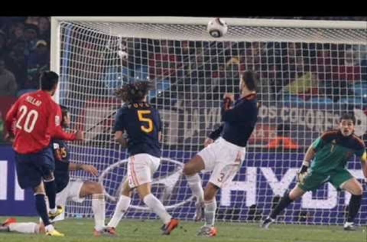 El gol de Millar a España en la clasificación a octavos de Sudáfrica 2010