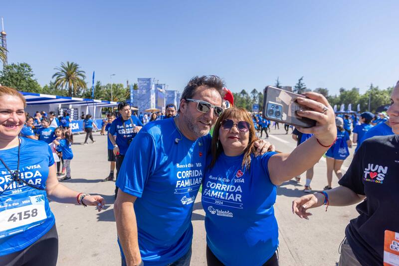 recibió el cariño del público en la Teletón 2024