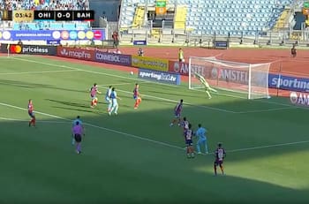 VIDEO | Antes de los 5 minutos: O’Higgins empezó con todo y le marcó este golazo a Bahía en Libertadores