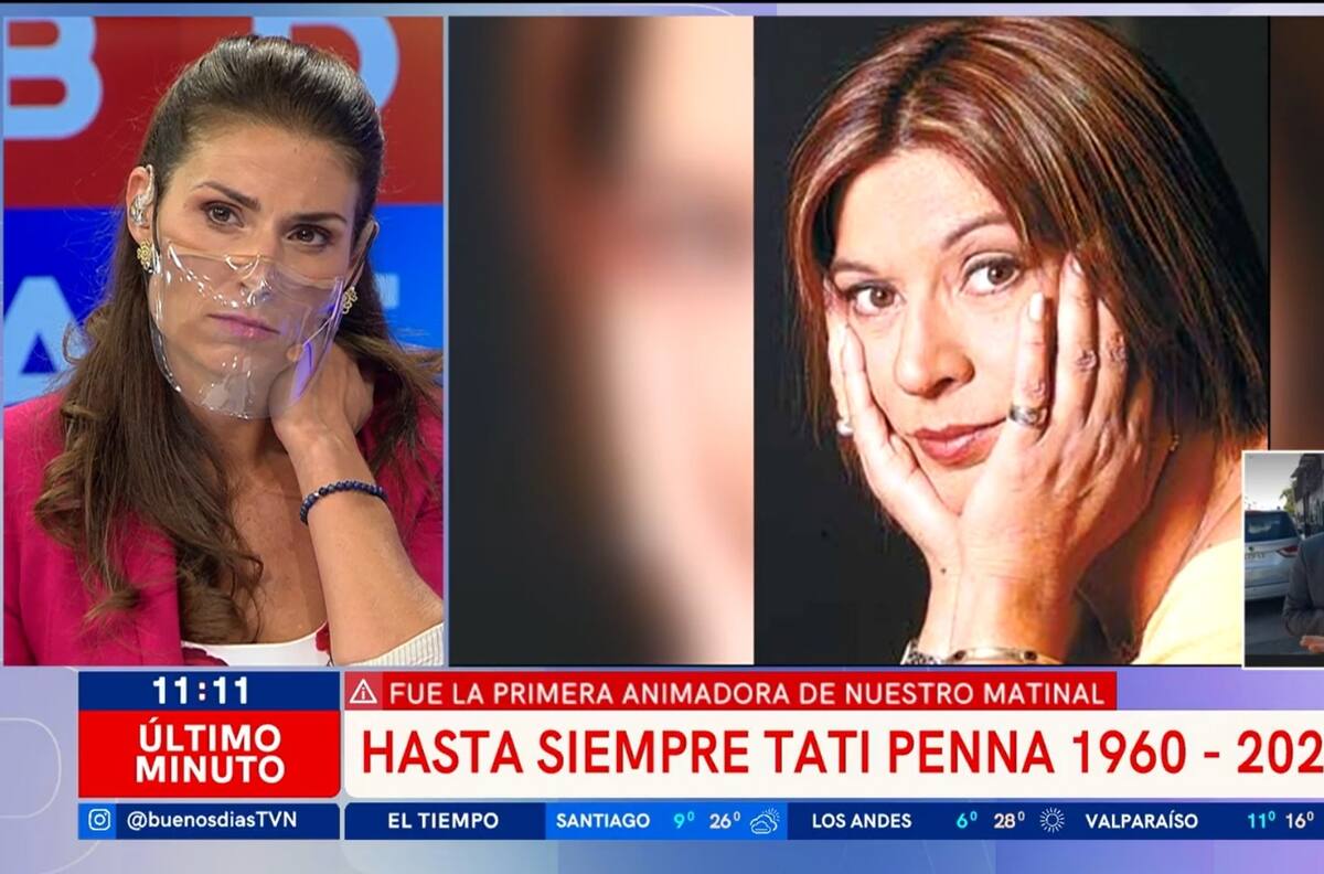 María Luisa Godoy y Carolina Escobar lamentaron la muerte de Tati Penna durante el matinal de "Buenos Días a Todos"