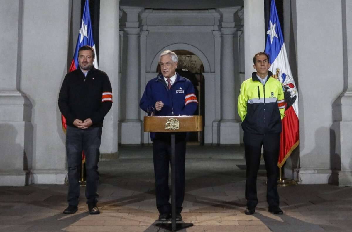 Presidente Piñera anunció proyecto de ley para aumentar sanciones a quienes no respeten cuarentena