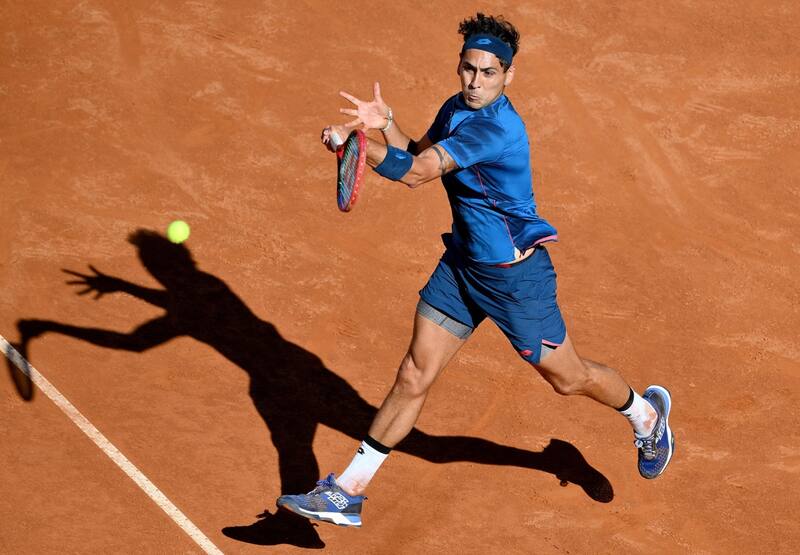 Tabilo llegó a semifinales en el Masters 1000 de Roma. EFE