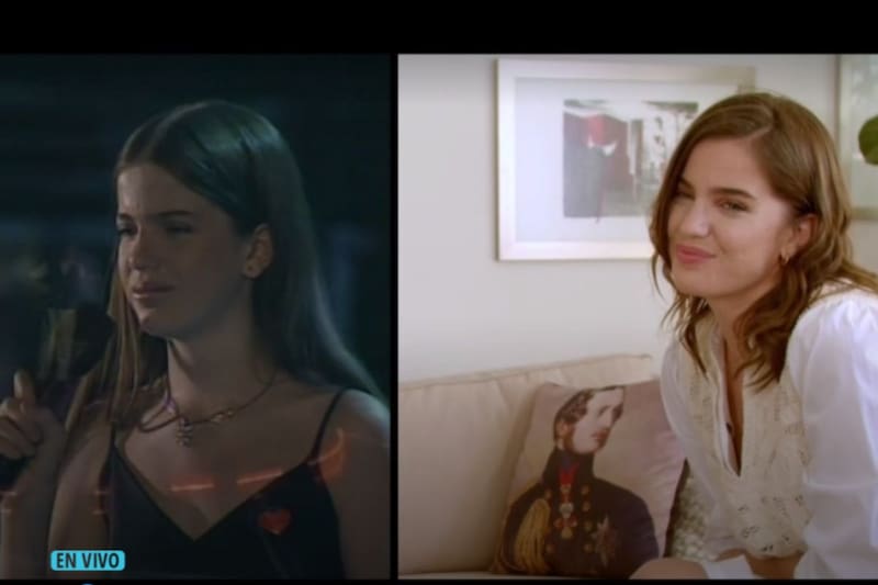 Millaray Viera se emociona al recordar a su papá.