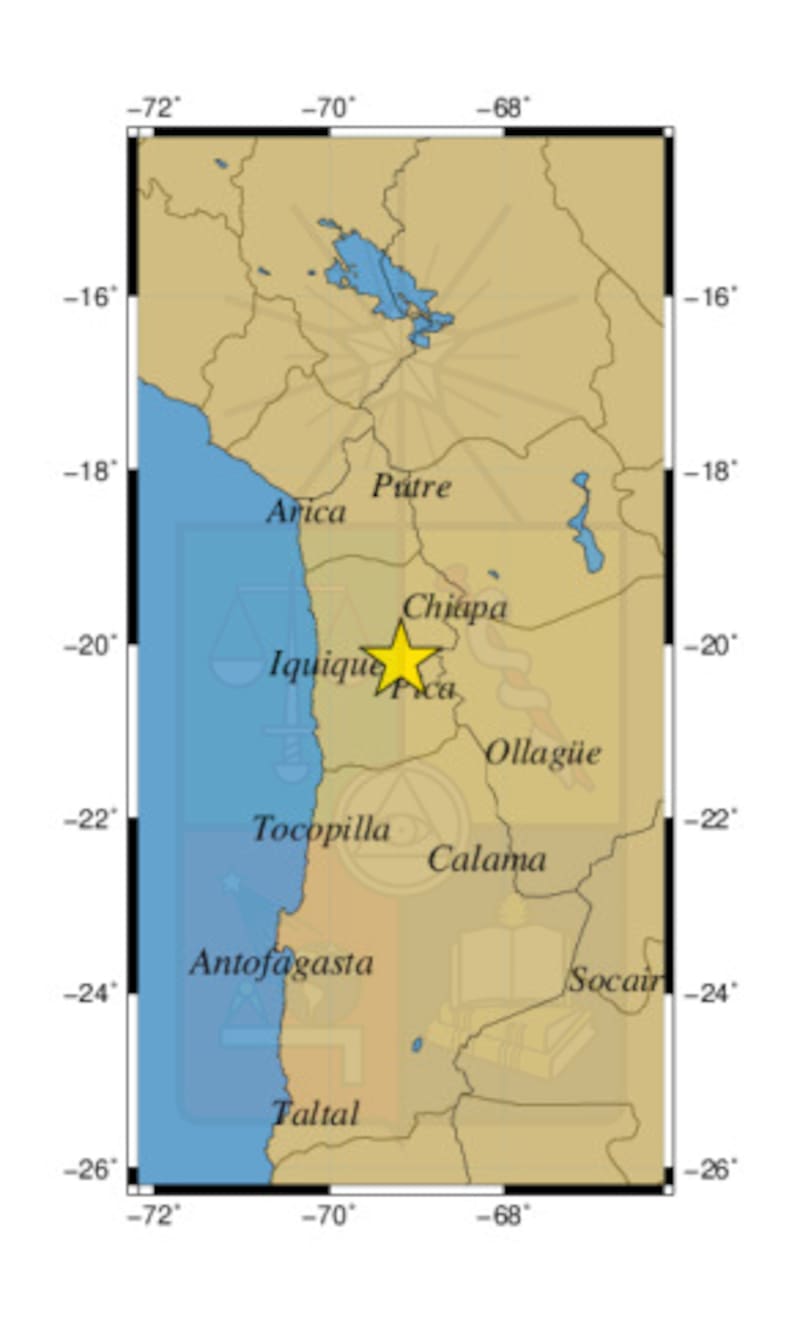 El movimiento telúrico alcanzó una magnitud de 5.6 grados. Créditos: CSN.