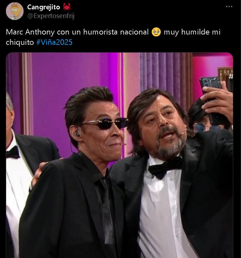 Las divertidas reacciones que dejó el show de Marc Anthony.