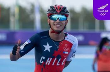 Extraordinario: el chileno Gabriel Reyes gana segundo título en la máxima prueba del Mundial de Patinaje Velocidad