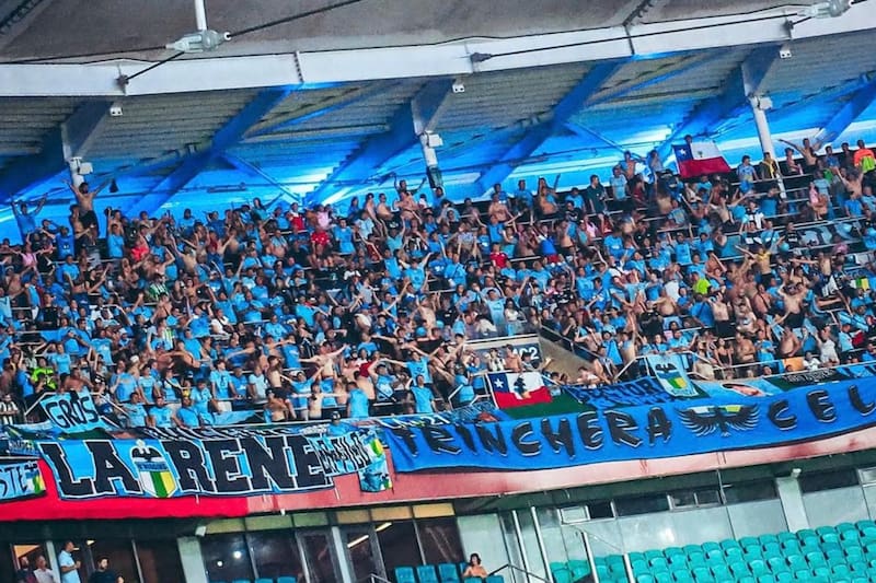 El Capo de Provincia se expuso a un castigo por gestos racistas de un hincha en el duelo ante Bahía. Foto: O´Higgins.