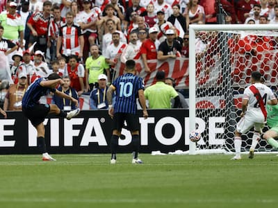 Solo queda un chileno: River Plate eliminado del Mundial de Clubes tras caer ante Inter
