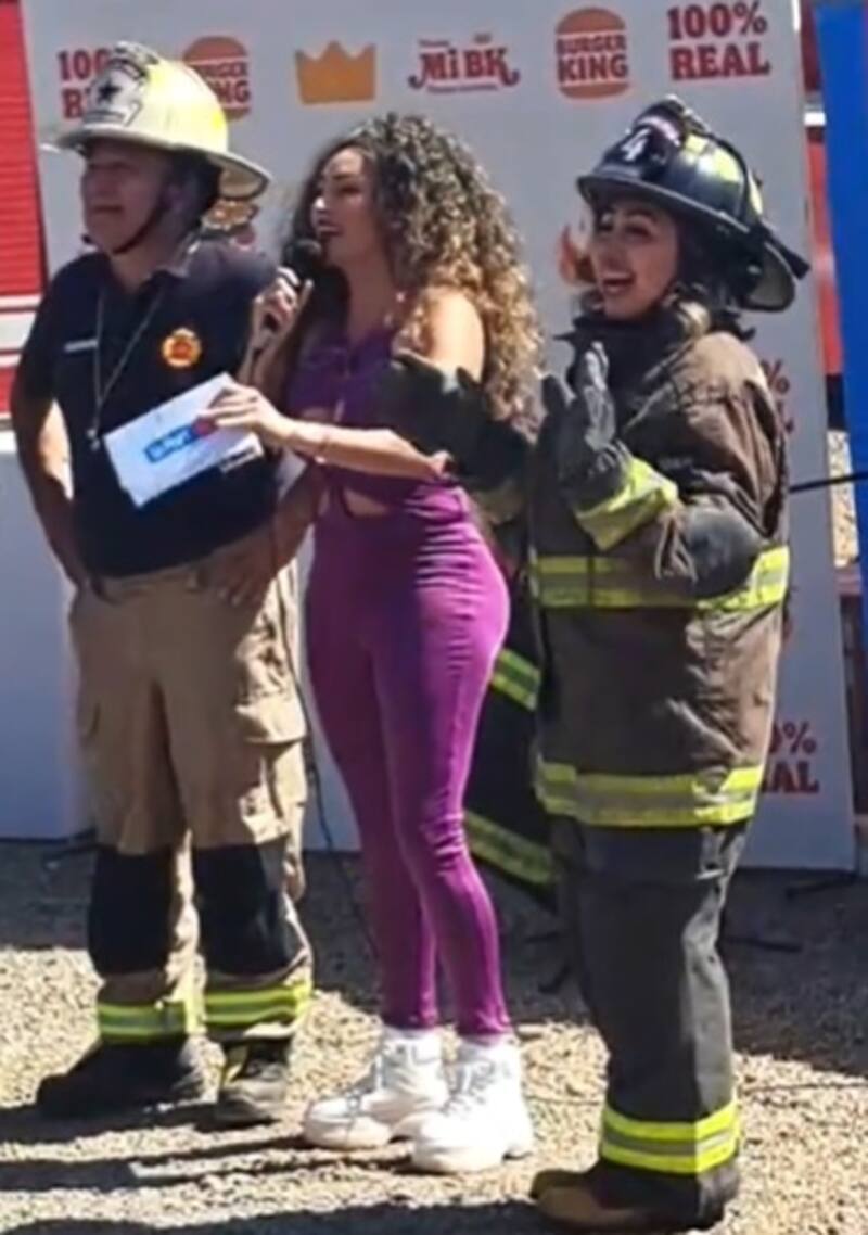 Naya Fácil en actividad festivalera. Créditos: Instagram