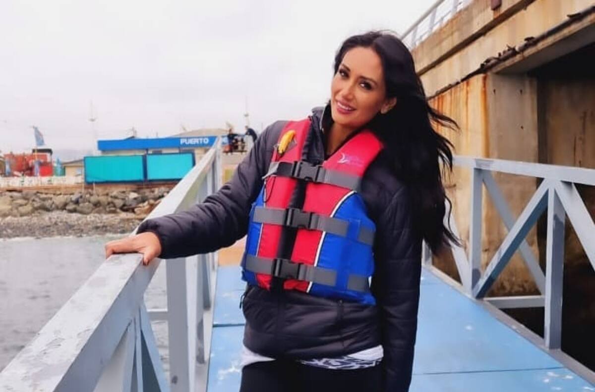 "¡Ay, conche...!": Pamela Díaz compartió divertida caída en nuevo adelanto de "Mochileros"