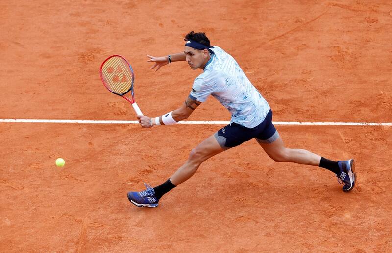 se enfrentó al francés Arthur Cazaux en primera ronda de Roland Garros. EFE