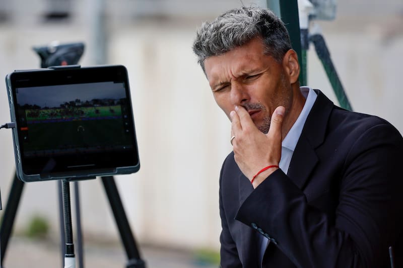 La reacción de Ortiz a la derrota de Colo Colo ante Deportes Limache. Foto: Aton.