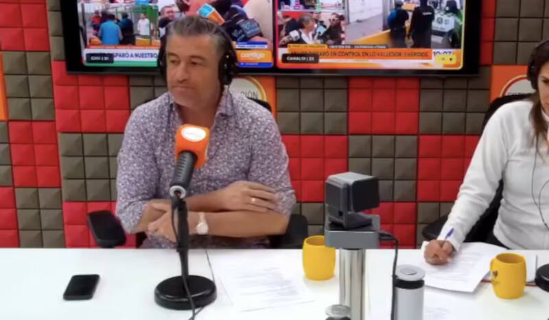Fernando Solabarrieta en Radio La Metro.