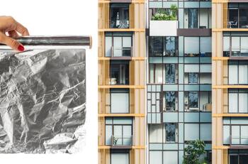 Aguanta la respiración antes de saber por qué todo el mundo está poniendo papel aluminio en sus ventanas