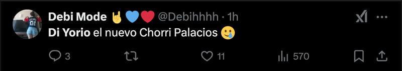 Hinchas de la U reaccionaron al debut de Lucas Di Yorio.