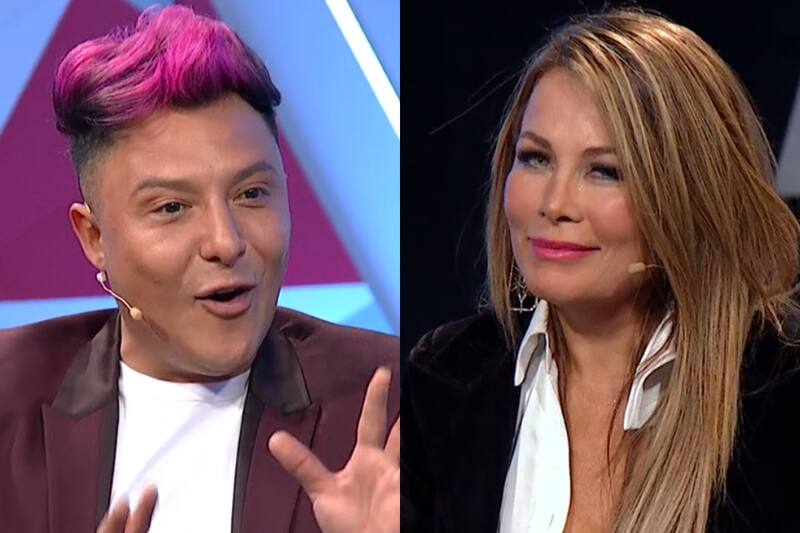 Sergio Rojas y Cathy Barriga.