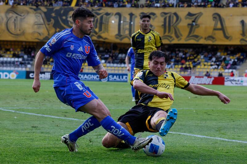 Sufrió una molestia muscular en el partido entre la U y Coquimbo Unido. Foto: Aton.