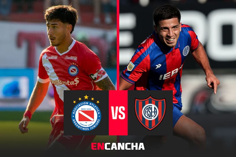 por los cuartos de final de la Liga Argentina. Foto: Prensa Argentinos Jrs. y San Lorenzo.