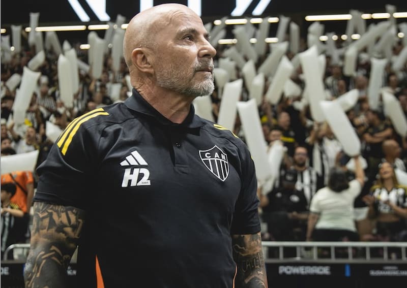 El entrenador duró poco más de cinco meses en su segundo paso por el Atlético Mineiro. Foto: instagram @sampaolioficial