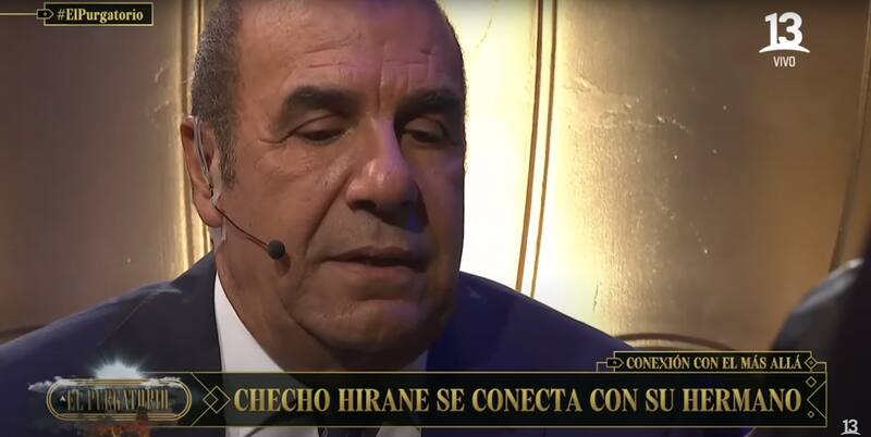 En una nueva edición de “El Purgatorio”, Checho Hirane se emocionó al ponerse en contacto con su hermano, quien falleció en febrero de este año de un enfisema pulmonar.