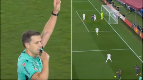 VIDEO | Nadie entendía nada: el increíble gol que le anularon al Barcelona por un rarísimo offside