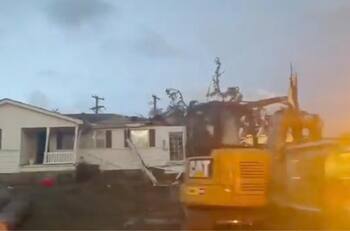 VIDEO | Tormenta arrasó con todo: Así quedó la ciudad de Arkansas en Estados Unidos