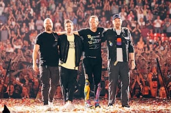 Concierto verde y con accesibilidad: Así es la puesta en escena de Coldplay de su gira "Music of the Spheres World Tour"
