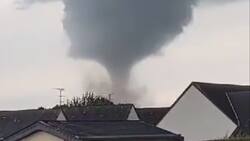 Video | Impresionante tornado fue registrado en Francia acompañado de tormentas de granizo