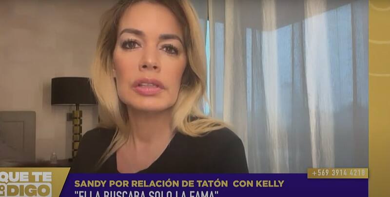 Sandy Boquita defendió con todo a Tatón Púrpura.