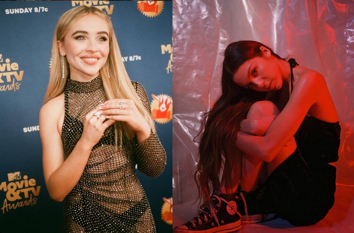 Rompió el silencio: Sabrina Carpenter habló sobre su rivalidad con Olivia Rodrigo