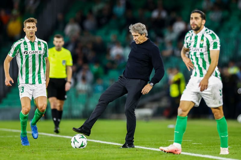 , entrenador del Betis. Foto: EFE.