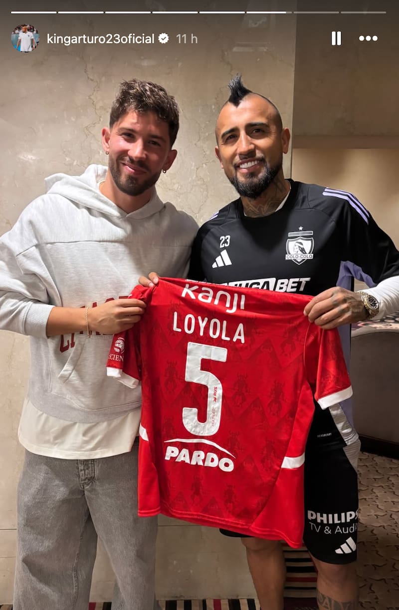 Loyola y el King son compañeros en La Roja.
