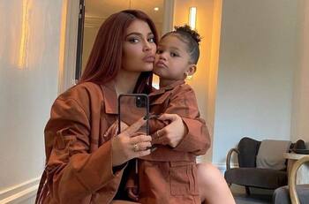 "Estamos muy bendecidas de tenerte": La especial dedicatoria de Kylie Jenner a Travis Scott en el Día del Padre