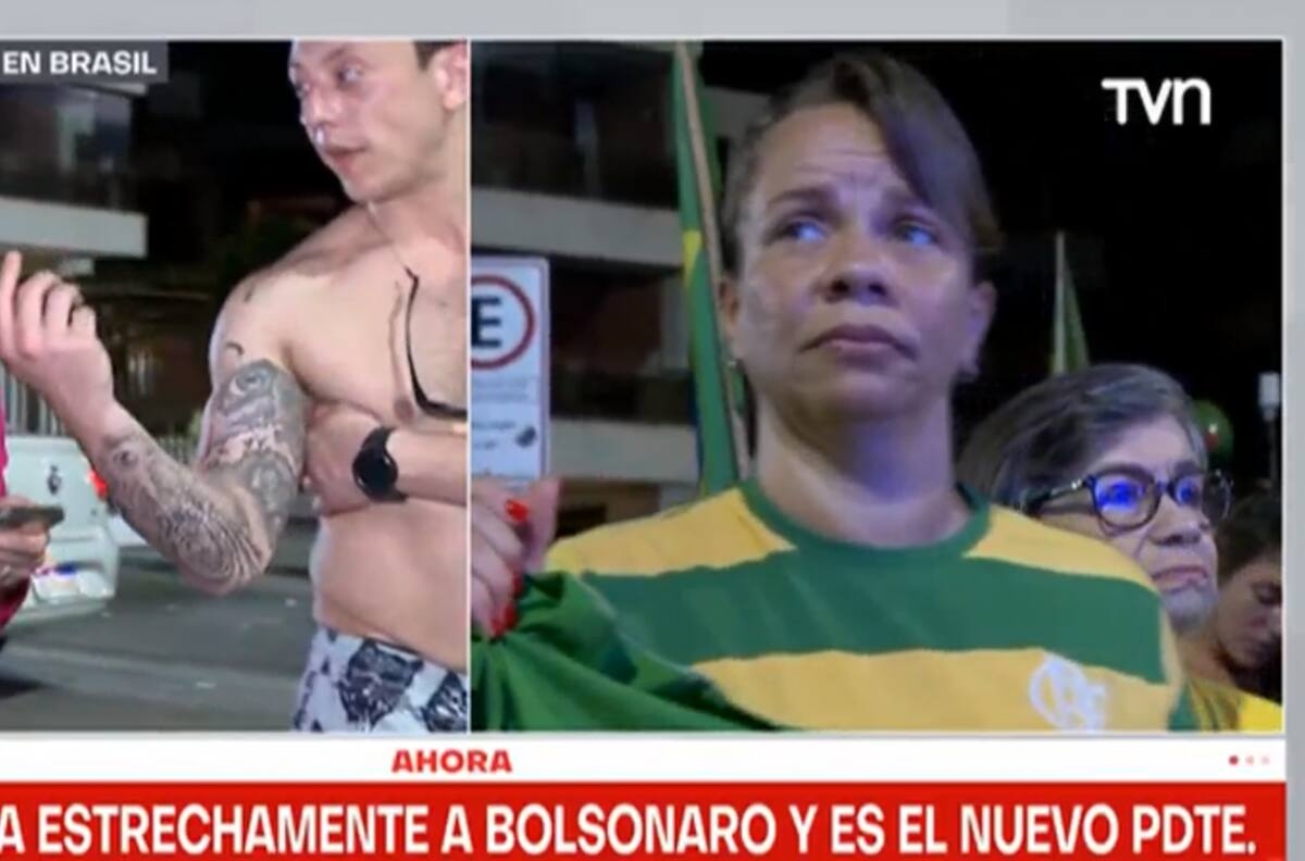 "La gente ha tomado bastante": Constanza Santa María vivió incómodo momento durante transmisión en vivo desde Brasil