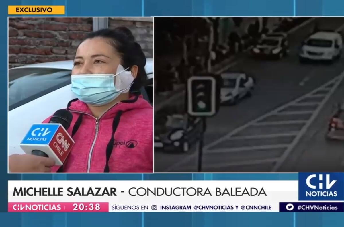 Conductora baleada por carabinero en La Florida anunció querella por homicidio frustrado