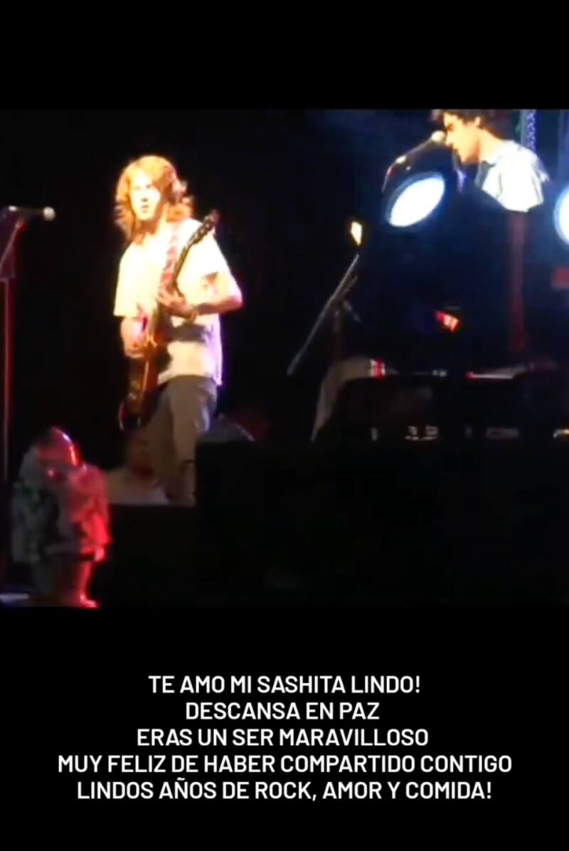 Los últimos días del hijo de Cata Pulido.