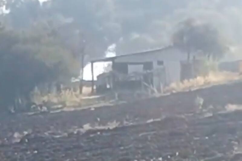 La emergencia obligó a evacuar a varios vecinos del sector.