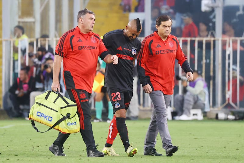 El King salió lesionado ante Coquimbo. Foto: Agencia Aton.