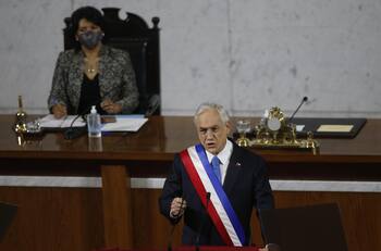 Cuenta Pública 2021: Presidente Piñera aseguró que "en Chile no hay presos políticos"