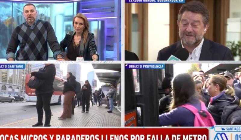 José Antonio Neme se enfrentó a Claudio Orrego.