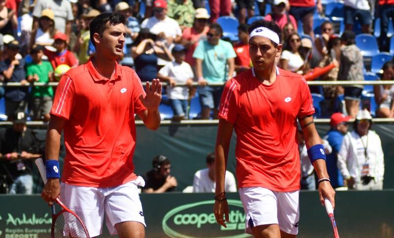 La dupla chilena de Copa Davis recargará pilas. Foto: Agencia Aton.