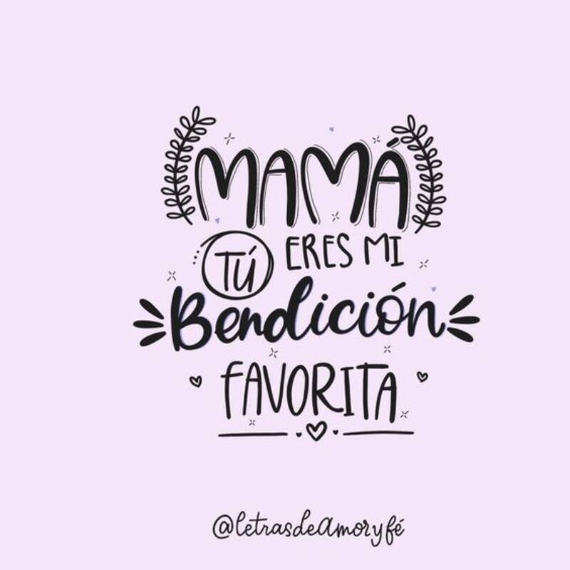 Deséale un lindo día a tu madre.