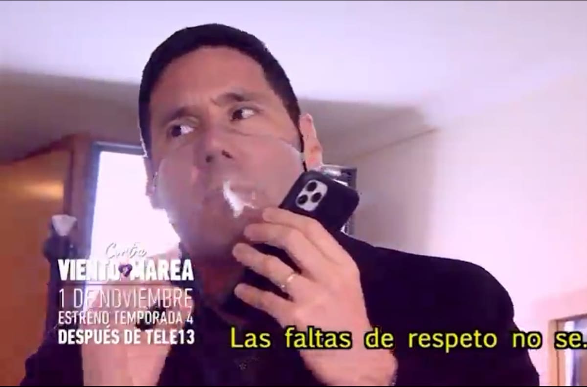 Pancho Saavedra pelea y se emociona en el intenso adelanto de "Contra viento y marea”