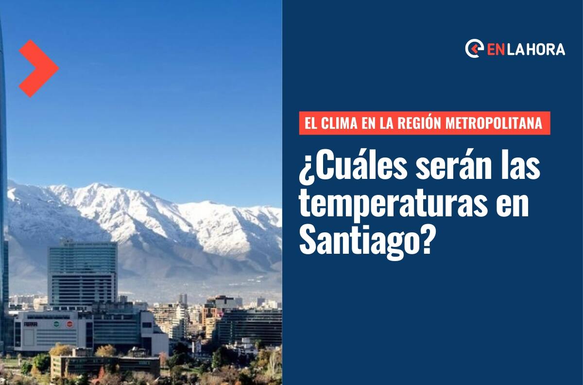 El clima en Santiago | ¿Cuál es el pronóstico del tiempo para este viernes 15 de abril en la Región Metropolitana?