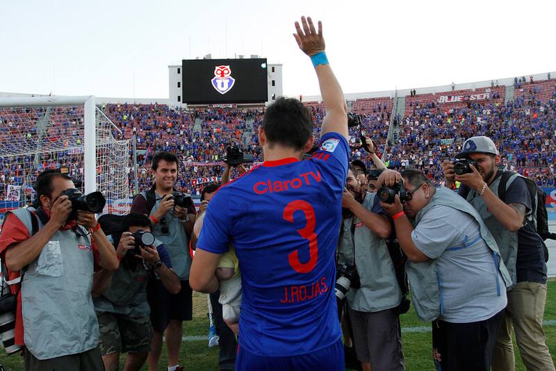 El último partido de Pepe Rojas con la camiseta de la U: Foto: Aton.