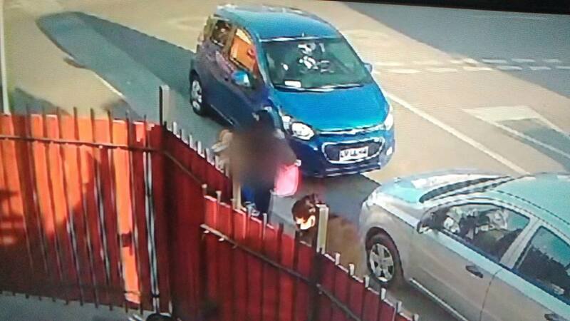 La última imagen de Priscilla antes de su desaparición fue registrada por una cámara de seguridad.