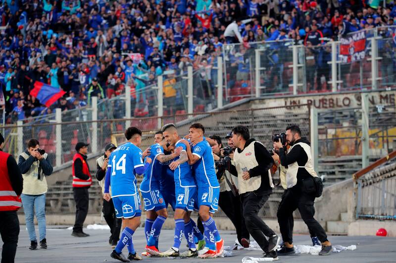 El jugador de Universidad de Chile, Leandro Fernandez.