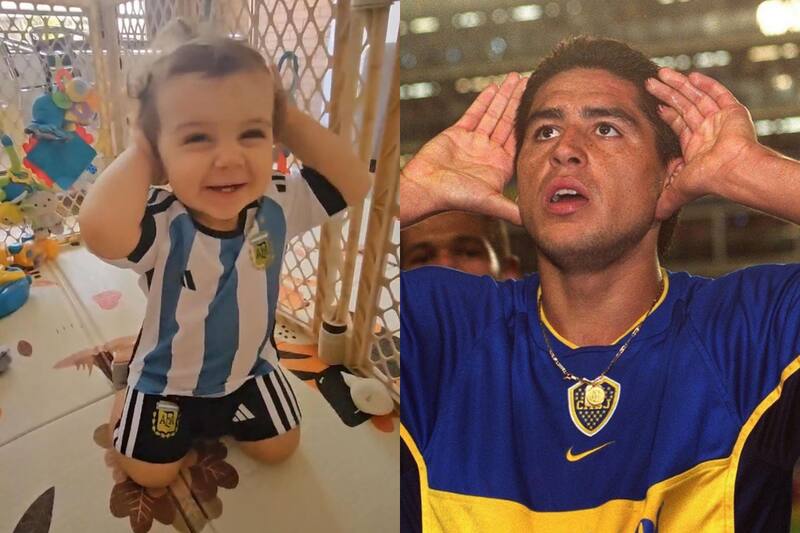 comparó a su sobrino con Juan Román Riquelme.
