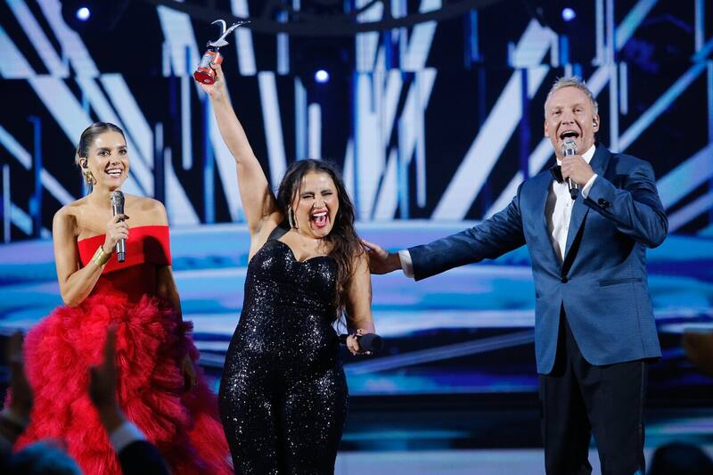 Conquistó la Quinta Vergara con un rutina sólida.
Foto: Diego Martin / Agencia Uno.