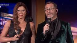 Con un largo vestido negro: Este es el look con el que impactó Ivette Vergara en la última noche del Festival del Huaso de Olmué 2023